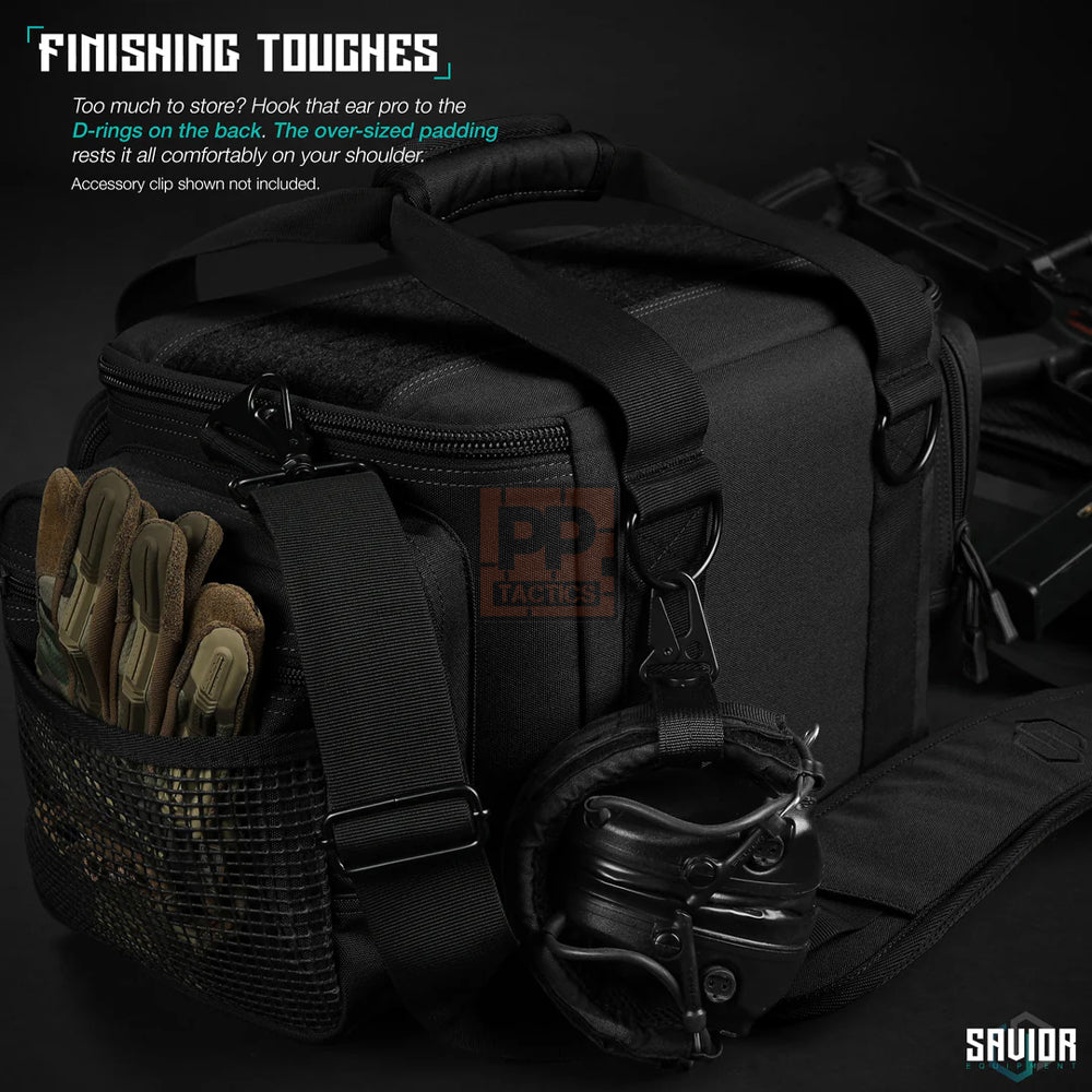 Savior Specialist - Range Bag w/ 3 Pistol Sleeves