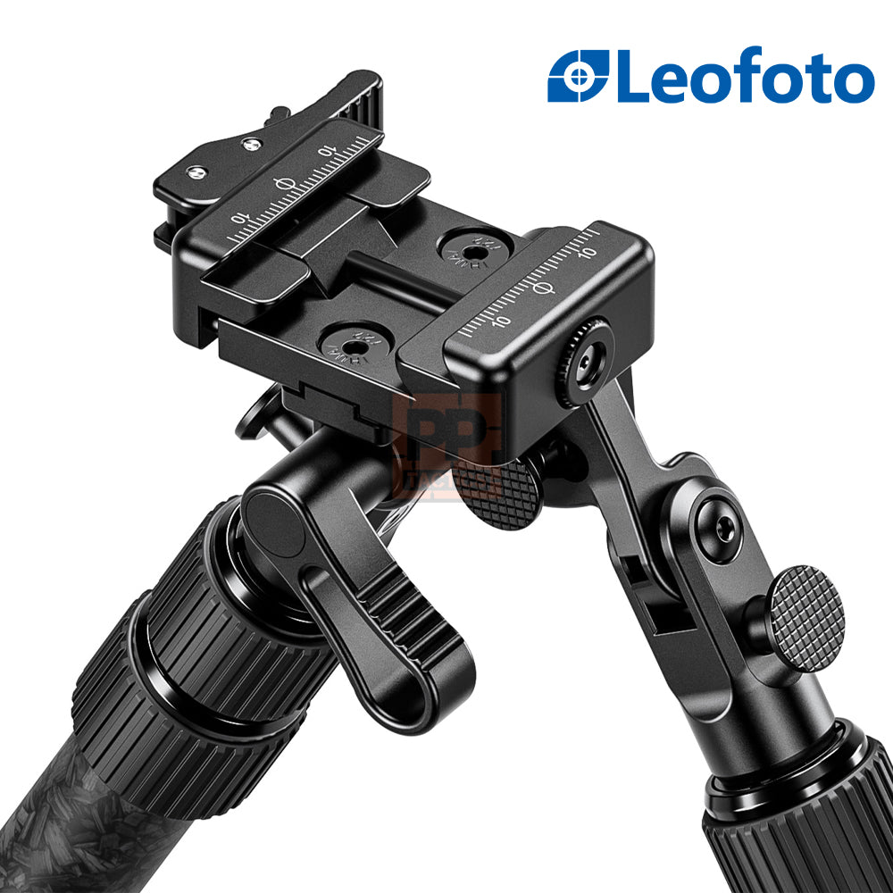 Leofoto BIP-B1(Crossed Pattern)Low- to Mid-Height Multi-Functional Hunting Bipod