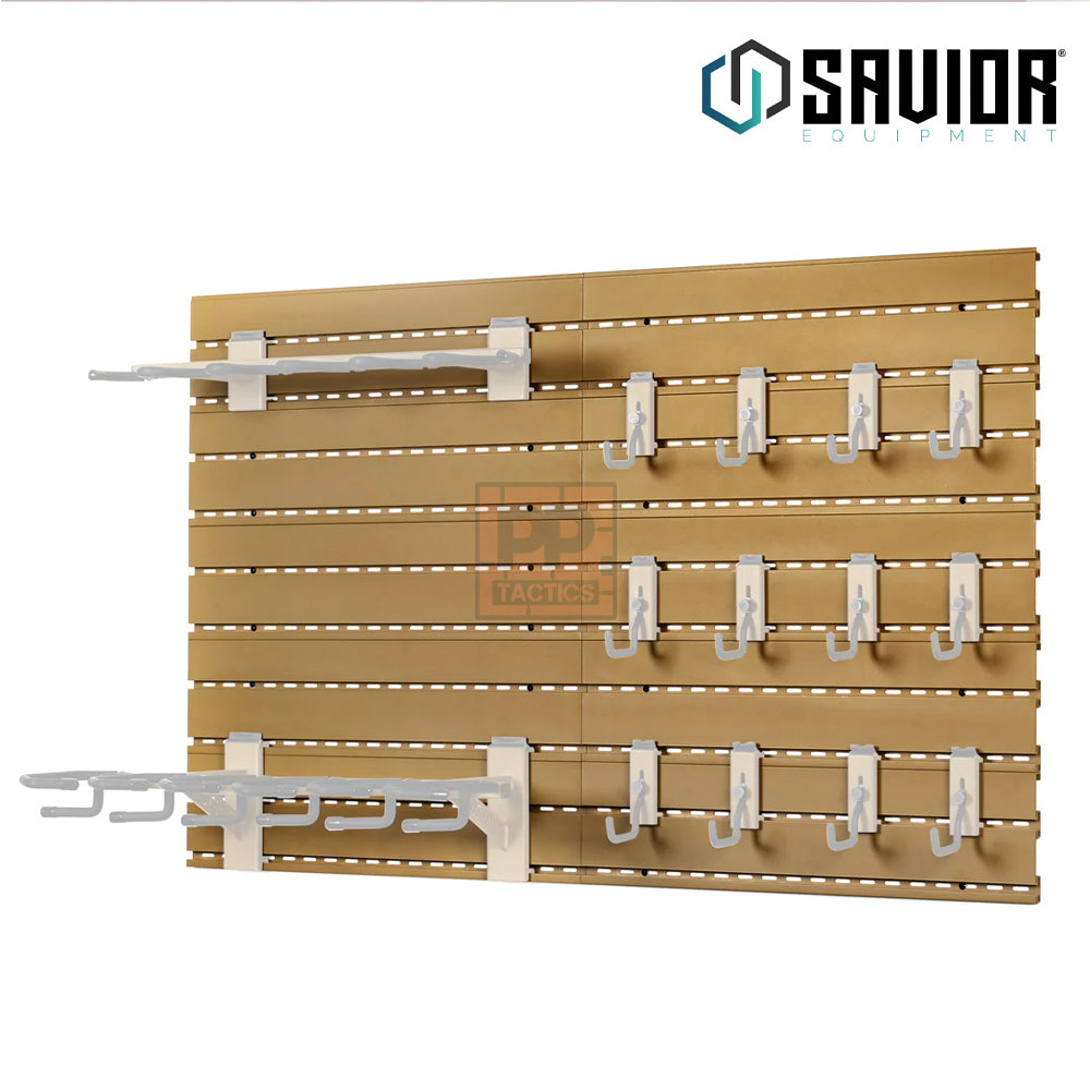 Savior Wall Rack System - 10 Panels (48" W x 31" H)