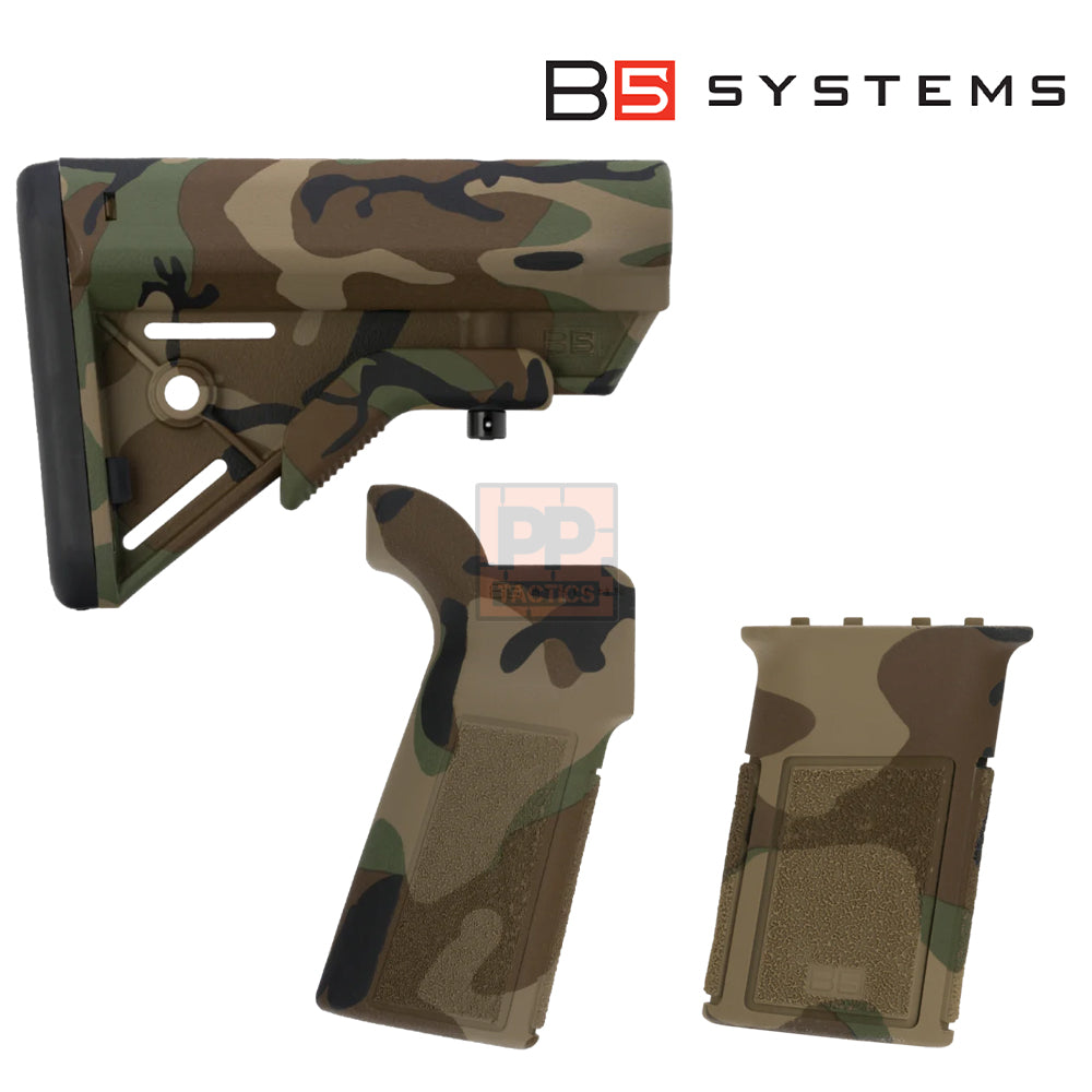 B5 Systems Bravo Stock Combo Set – AR-15 / M4 Furniture Kit