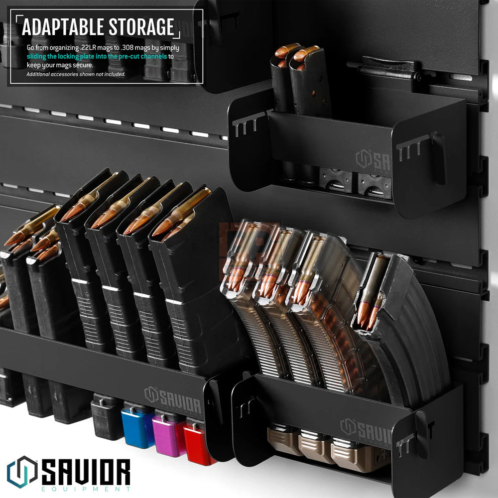 Savior Wall Rack System - Universal Mag Holder