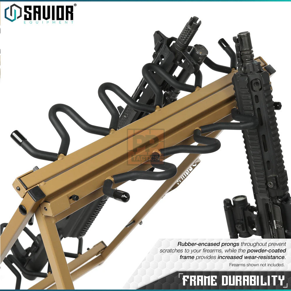 Savior Shorty Rifle Rack - 9 Slots