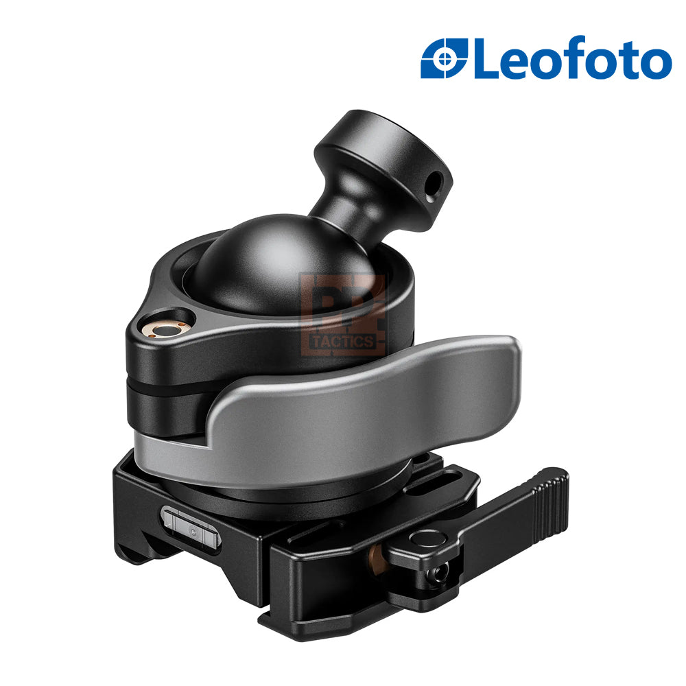 Leofoto MA-40L Outdoors Lever-Release Rapid Lock Ball Head | Arca & Picatinny