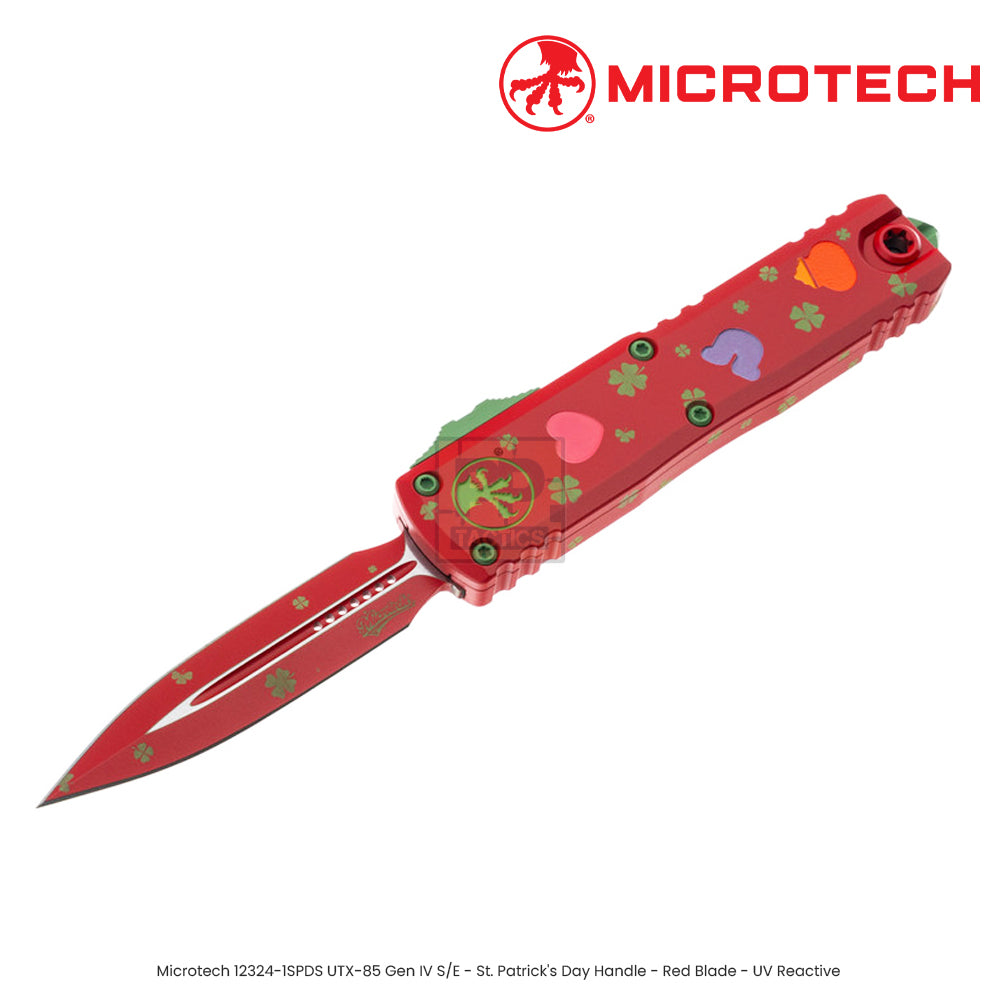 Microtech 12324-1SPDS UTX-85 Gen IV S/E - St. Patrick&