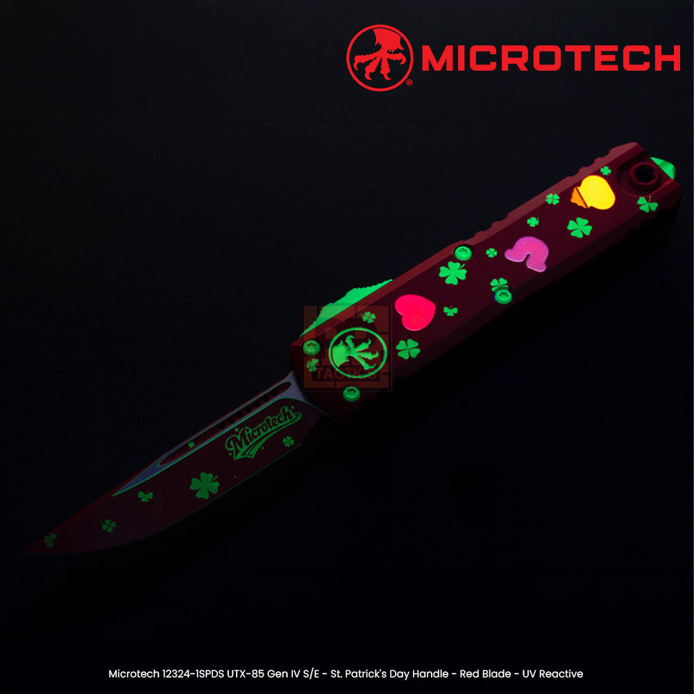 Microtech 12324-1SPDS UTX-85 Gen IV S/E - St. Patrick&