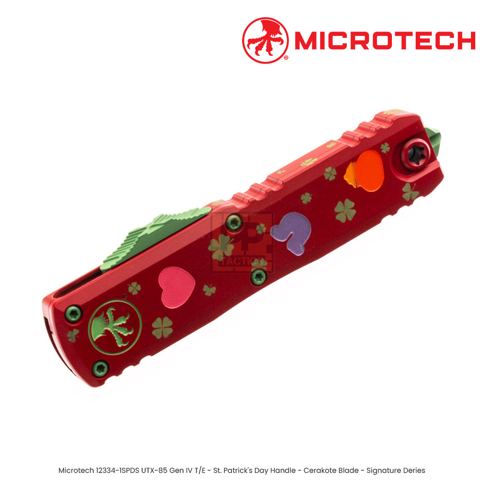Microtech 12334-1SPDS UTX-85 Gen IV T/E - St. Patrick&