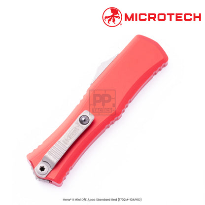 Microtech Hera® II Mini D/E Apoc Standard Red (1702M-10APRD)