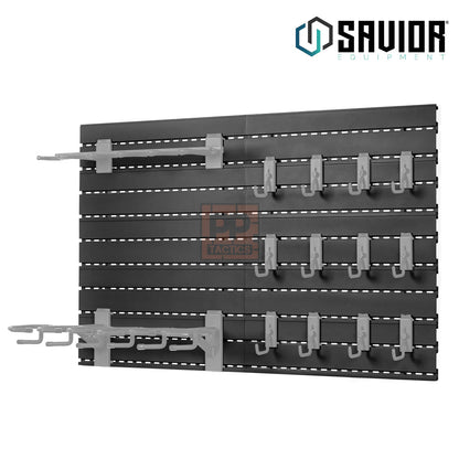 Savior Wall Rack System - 10 Panels (48" W x 31" H)