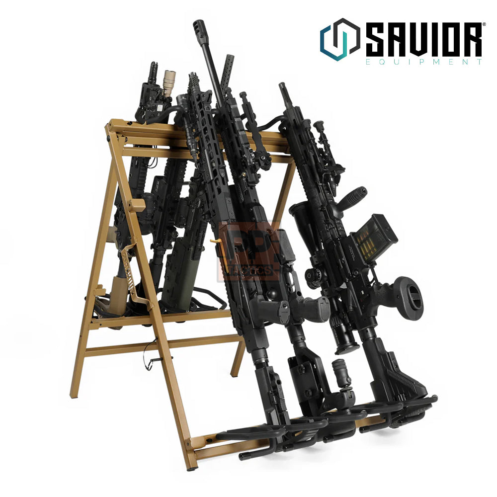Savior Shorty Rifle Rack - 9 Slots