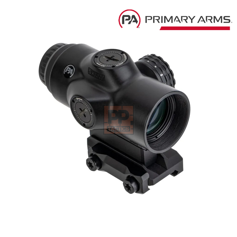 Primary Arms SLx 5X MicroPrism™ Scope - Red Illuminated ACSS Aurora 5.56/.308 Reticle - Yard