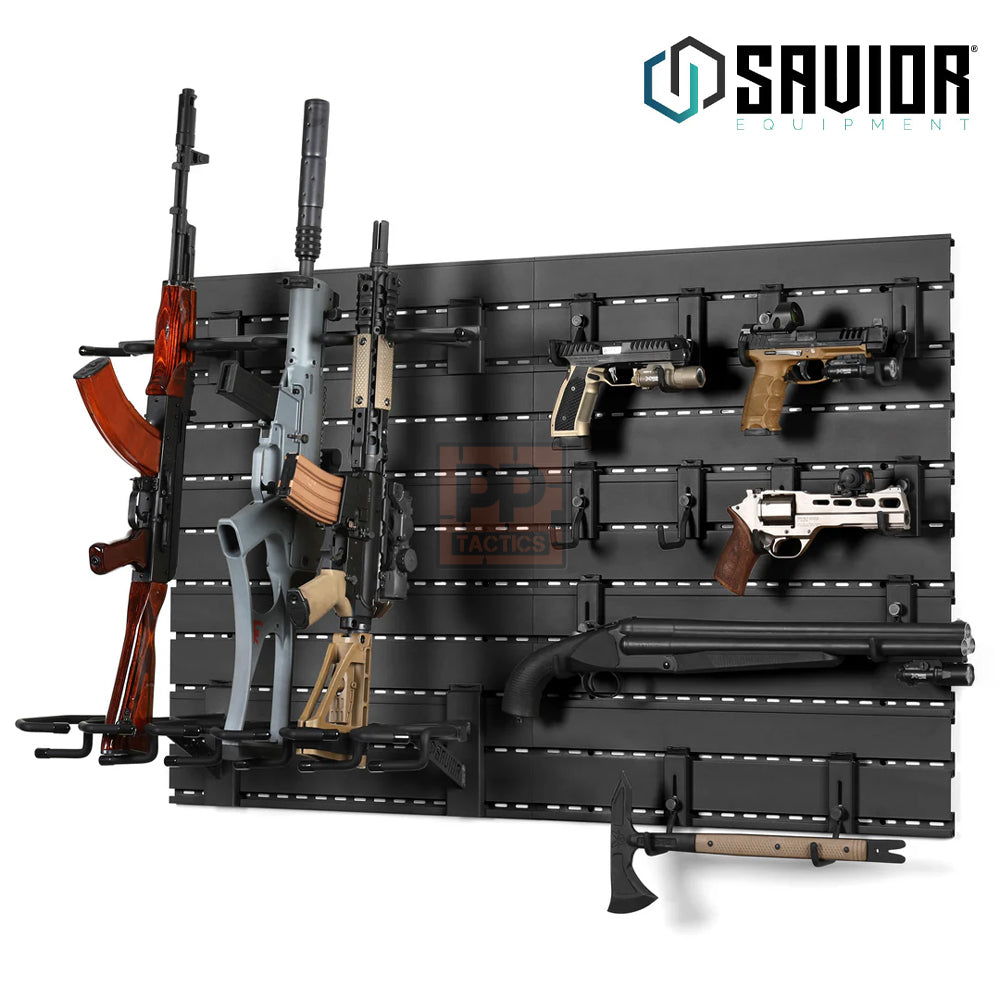 Savior Wall Rack System - 10 Panel Kit W/ Attachments