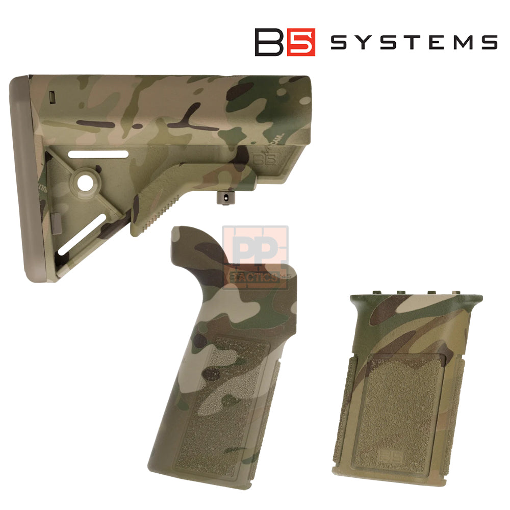 B5 Systems Bravo Stock Combo Set – AR-15 / M4 Furniture Kit
