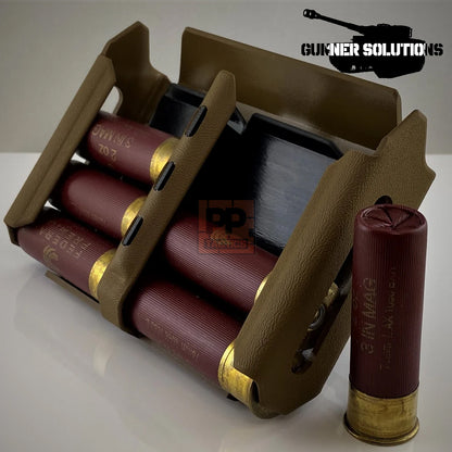 Gunner Solutions Ez8 Generation 2 Shotshell Carrier in Flat Coyote
