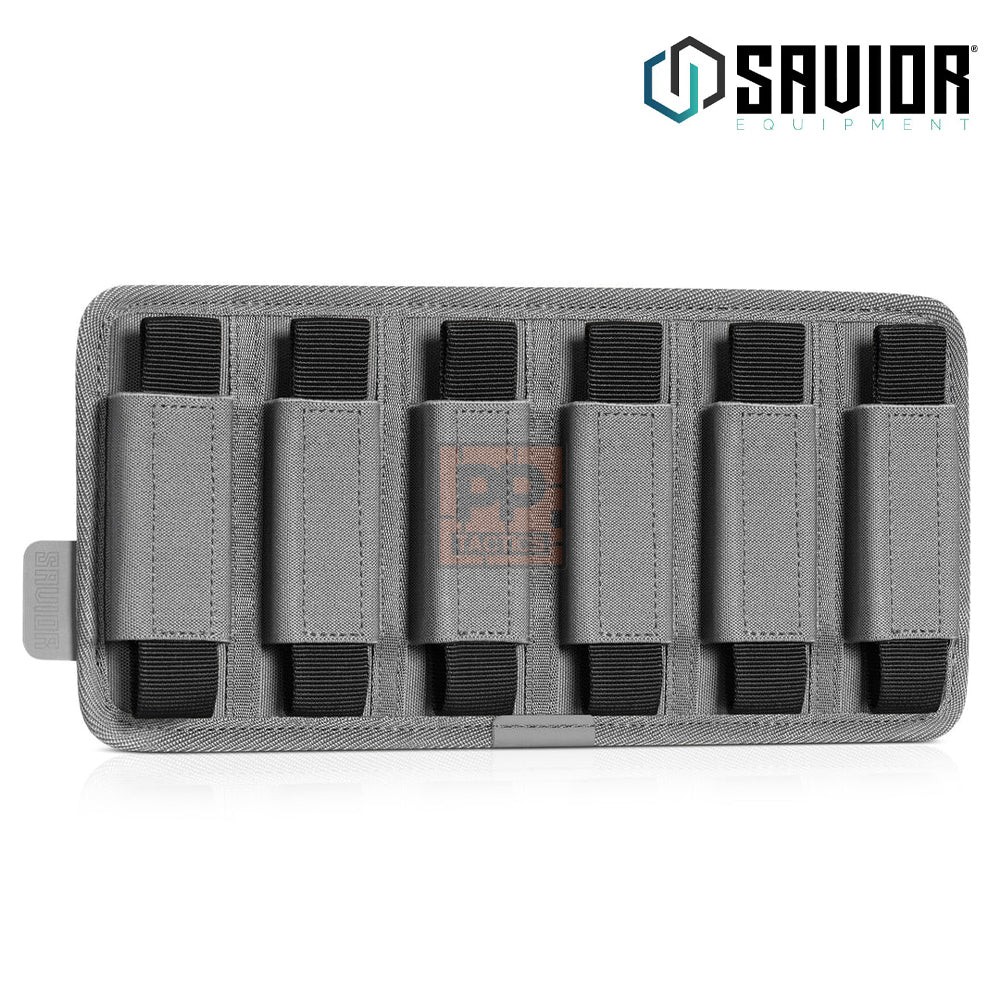 Savior Pistol Mag Holder w/ Hook Backing - 6 Slot