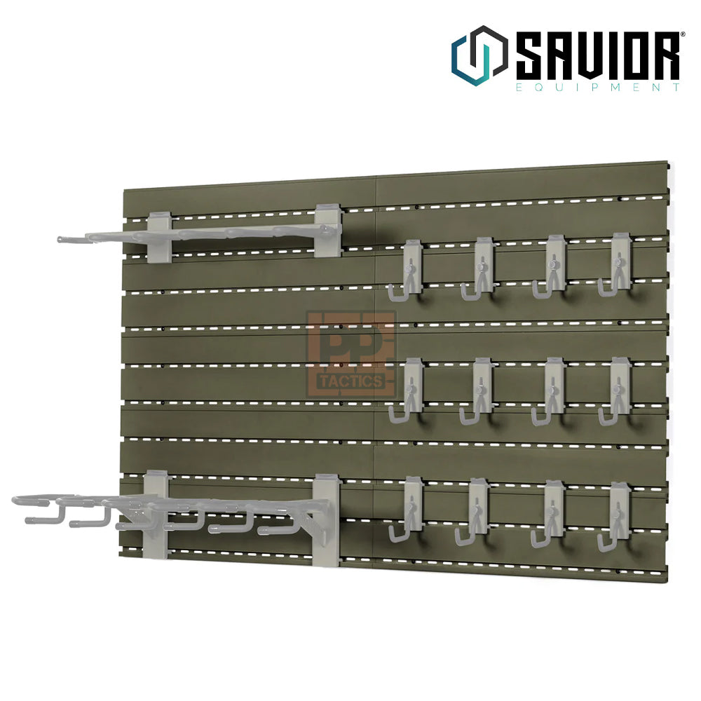 Savior Wall Rack System - 10 Panels (48" W x 31" H)