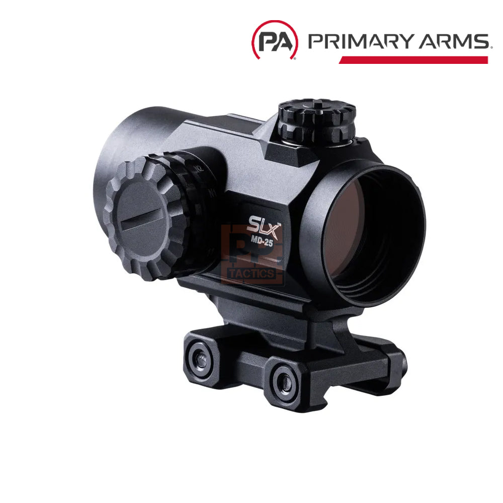 Primary Arms SLx MD-25 Rotary Knob 25mm Red Dot Sight Gen 2 with AutoLive® - ACSS CQB