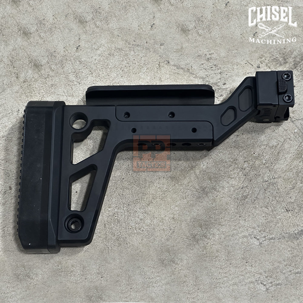 Chiselmachining AR / MPX / MCX / AK 1913 Adjustable Folding Stock