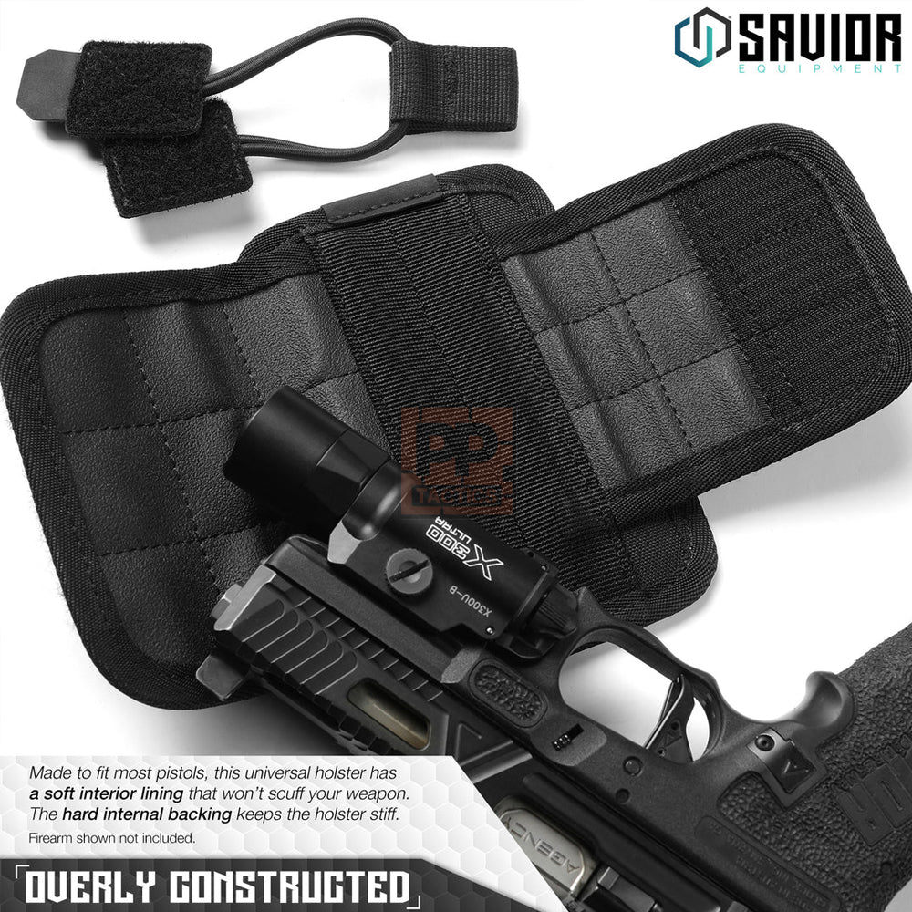 Savior Universal Pistol Holster w/ Hook Backing