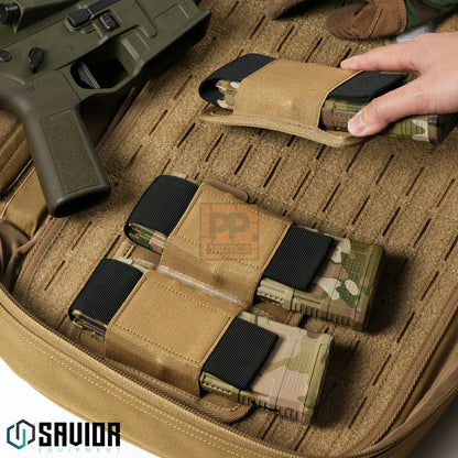 Savior AR-15/AK-47 Mag Holder w/ Hook Backing 3 Slot