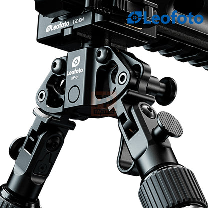 Leofoto BIP-C1(Forged Pattern) Low- to Mid-Height Multi-Functional Hunting Bipod