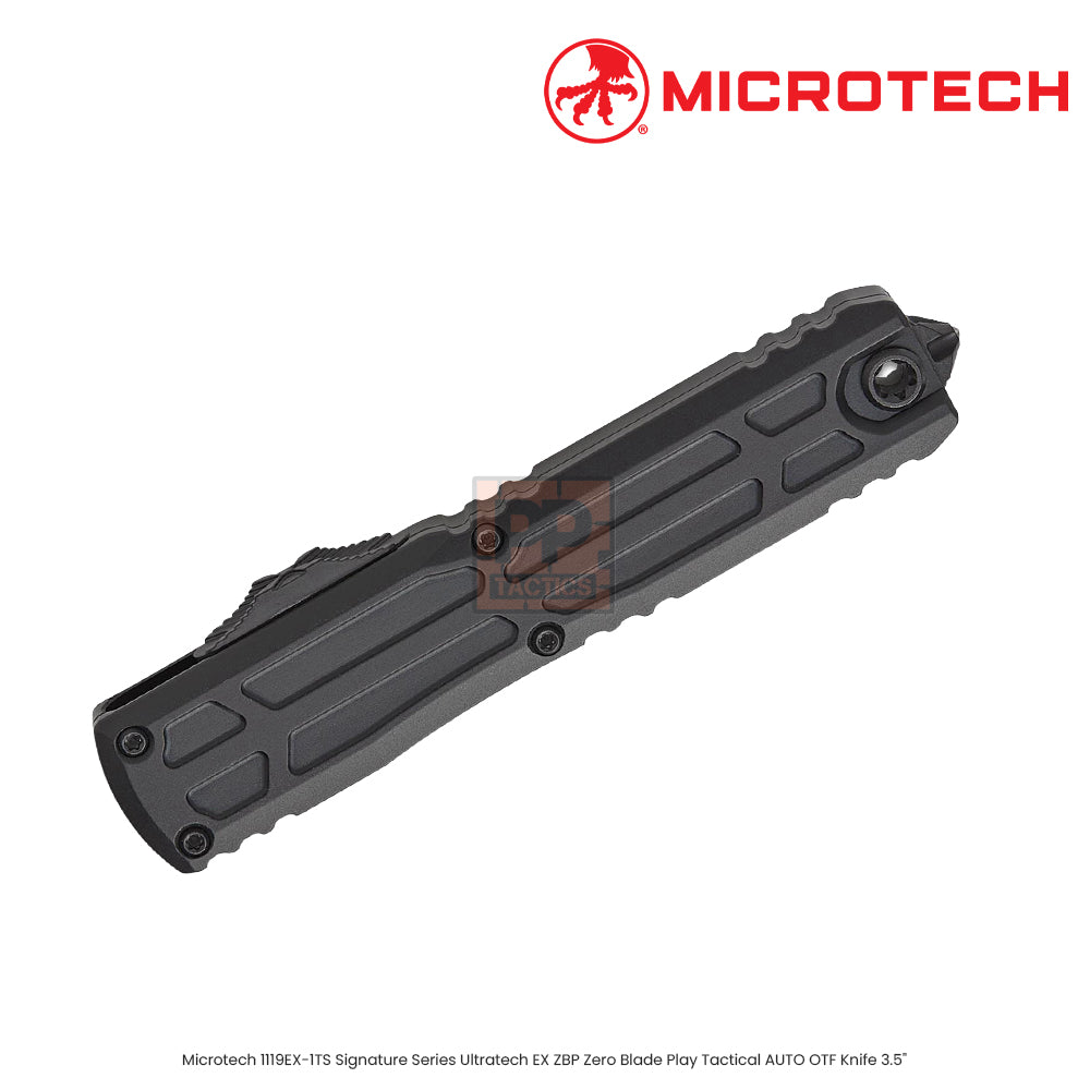 Microtech 1119EX-1TS Signature Series Ultratech EX ZBP Zero Blade Play Tactical AUTO OTF Knife 3.5"