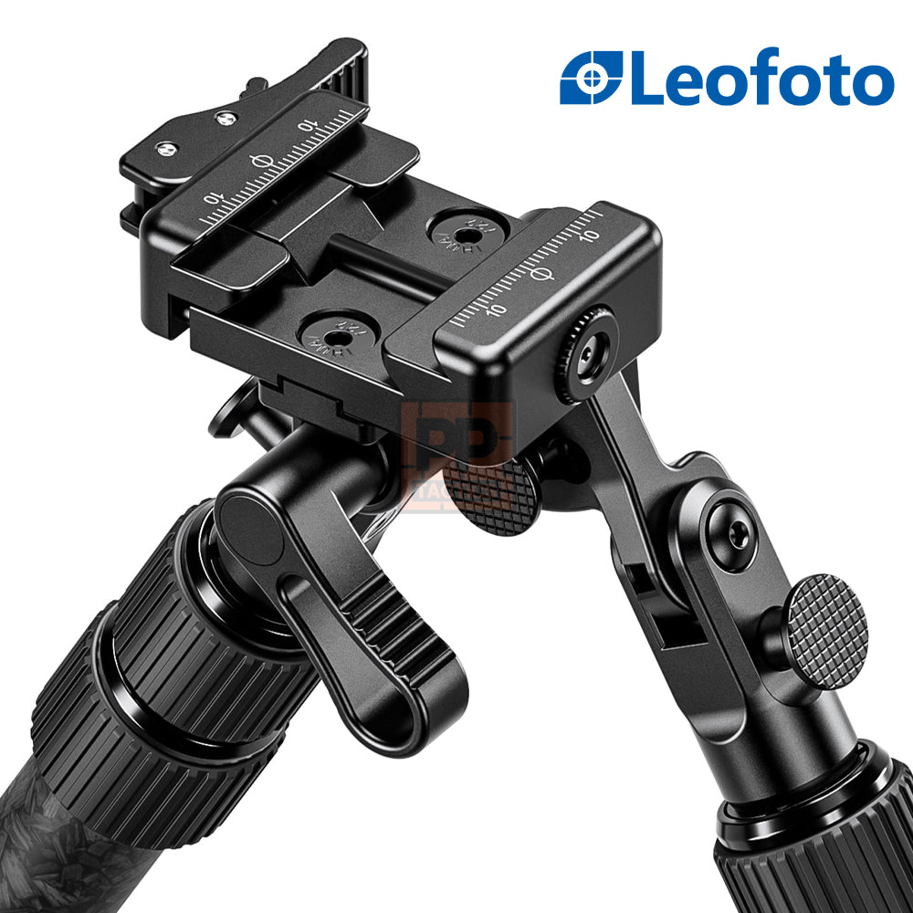 Leofoto BIP-B1（Forged Pattern） Low- to Mid-Height Multi-Functional Hunting Bipod