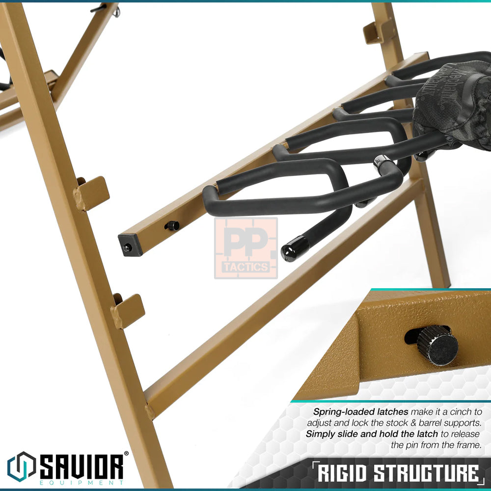 Savior Shorty Rifle Rack - 9 Slots