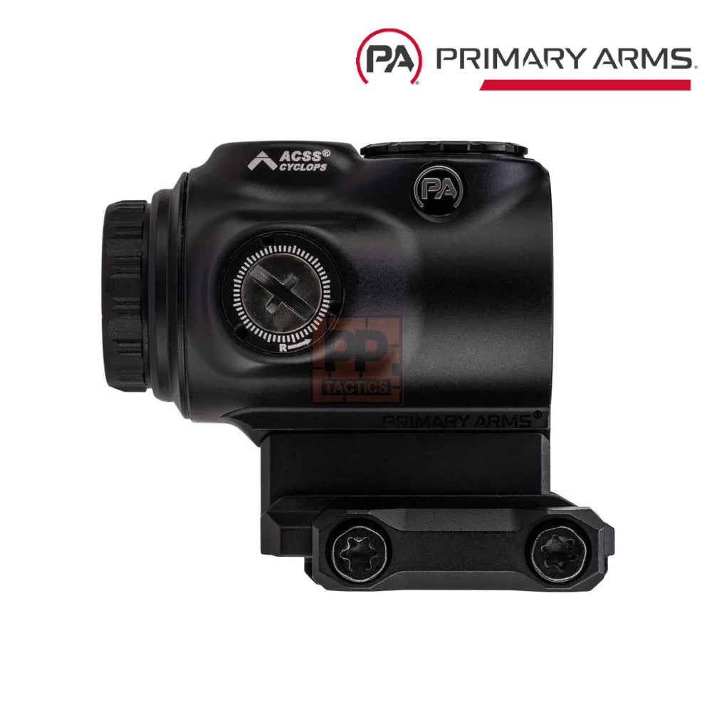 Primary Arms GLx 1x MicroPrism with Red Illuminated ACSS Cyclops Reticle