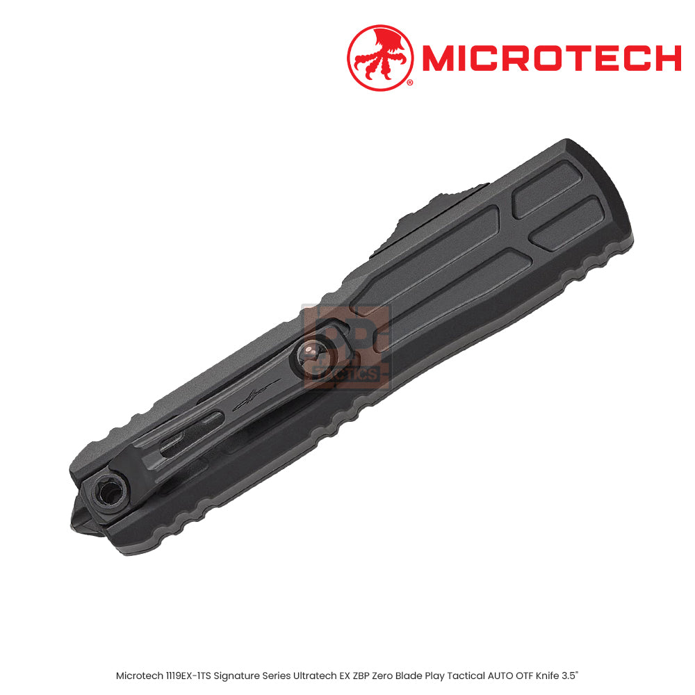 Microtech 1119EX-1TS Signature Series Ultratech EX ZBP Zero Blade Play Tactical AUTO OTF Knife 3.5"