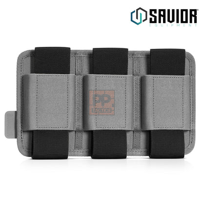 Savior AR-15/AK-47 Mag Holder w/ Hook Backing 3 Slot