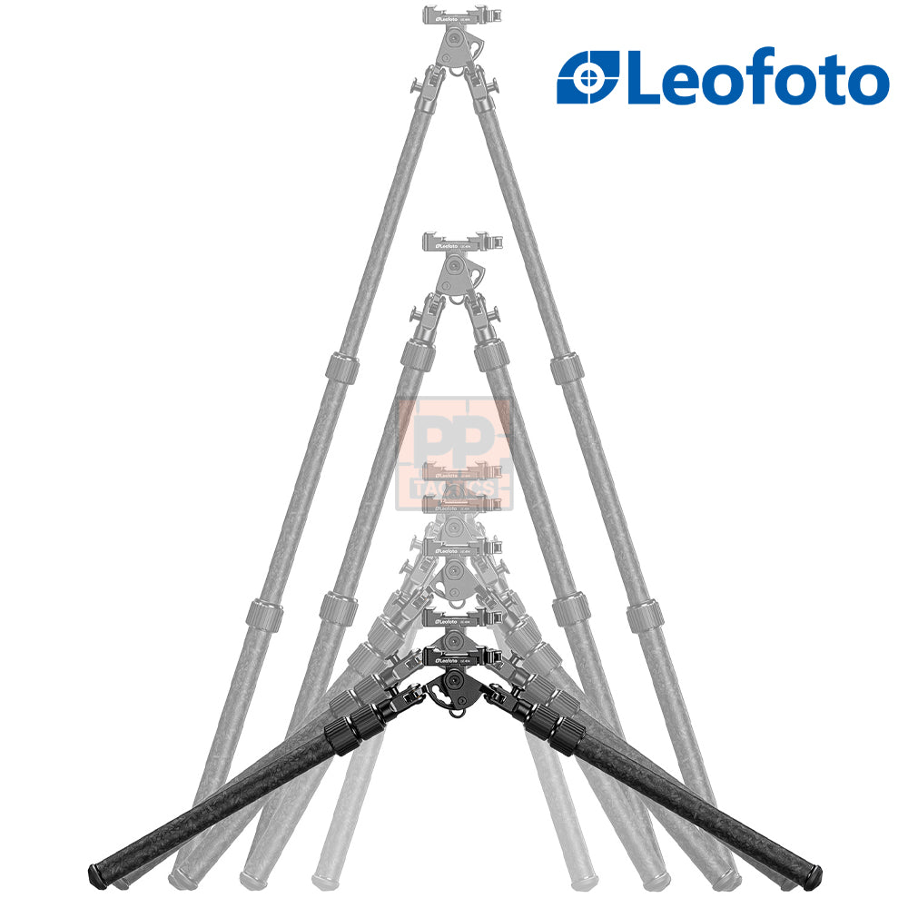 Leofoto BIP-B1（Forged Pattern） Low- to Mid-Height Multi-Functional Hunting Bipod