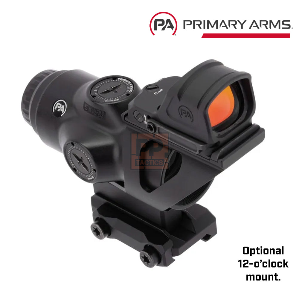 Primary Arms SLx 5X MicroPrism™ Scope - Red Illuminated ACSS Aurora 5.56/.308 Reticle - Yard