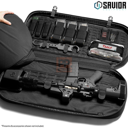 Savior Specialist Covert Single Rifle Case - 30"/34"/38"