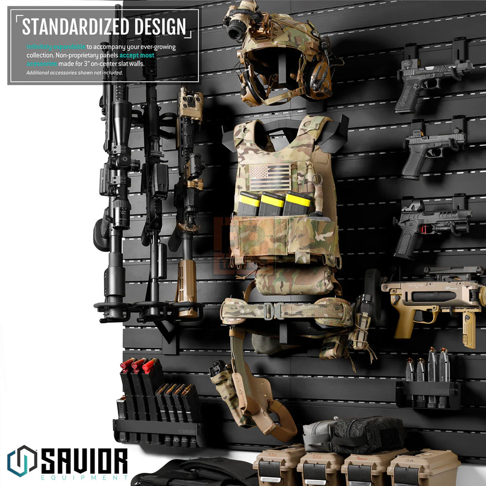 Savior Wall Rack System - Universal Mag Holder