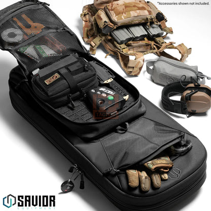 Savior Specialist Covert Single Rifle Case - 30"/34"/38"