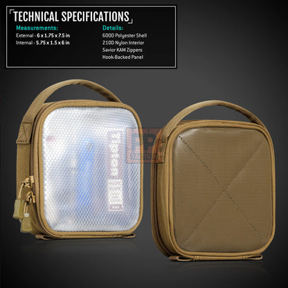 Savior CORE 6X6 Pouch w/ Hook Backing