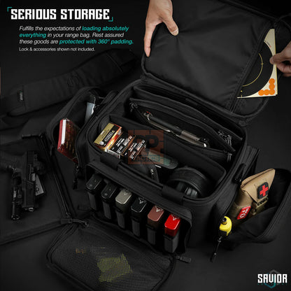 Savior Specialist - Range Bag w/ 3 Pistol Sleeves