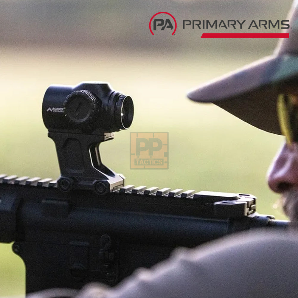 Primary Arms SLx 1X MicroPrism™ Scope - Red Illuminated ACSS Cyclops Reticle - Gen II - Primary Arms Online Exclusive