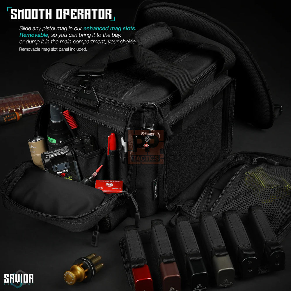 Savior Specialist - Range Bag w/ 3 Pistol Sleeves