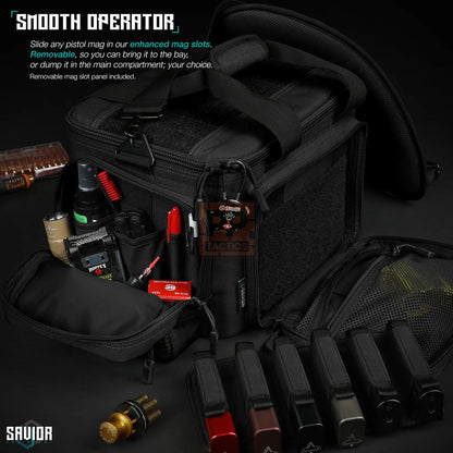 Savior Specialist - Range Bag w/ 3 Pistol Sleeves