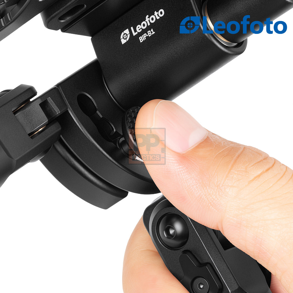 Leofoto BIP-B1（Forged Pattern） Low- to Mid-Height Multi-Functional Hunting Bipod