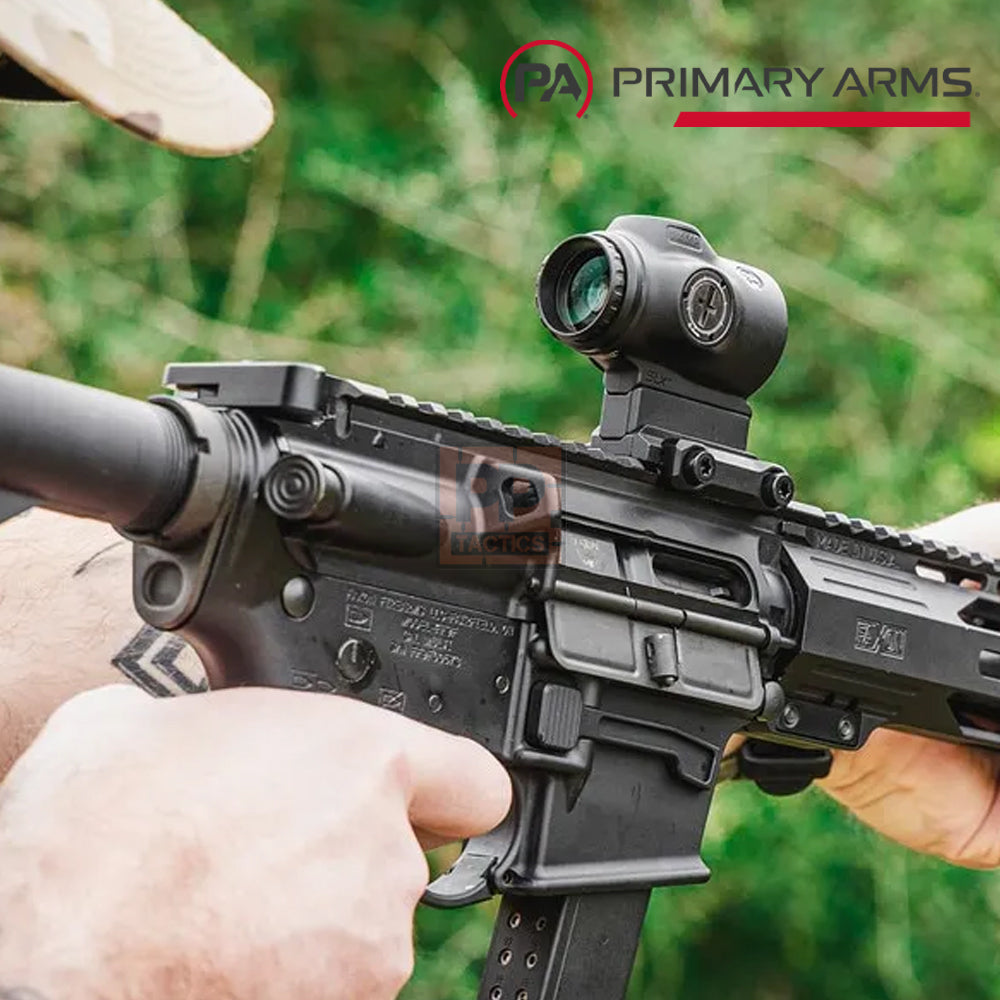 Primary Arms SLx 1X MicroPrism™ Scope - Red Illuminated ACSS Cyclops Reticle - Gen II - Primary Arms Online Exclusive