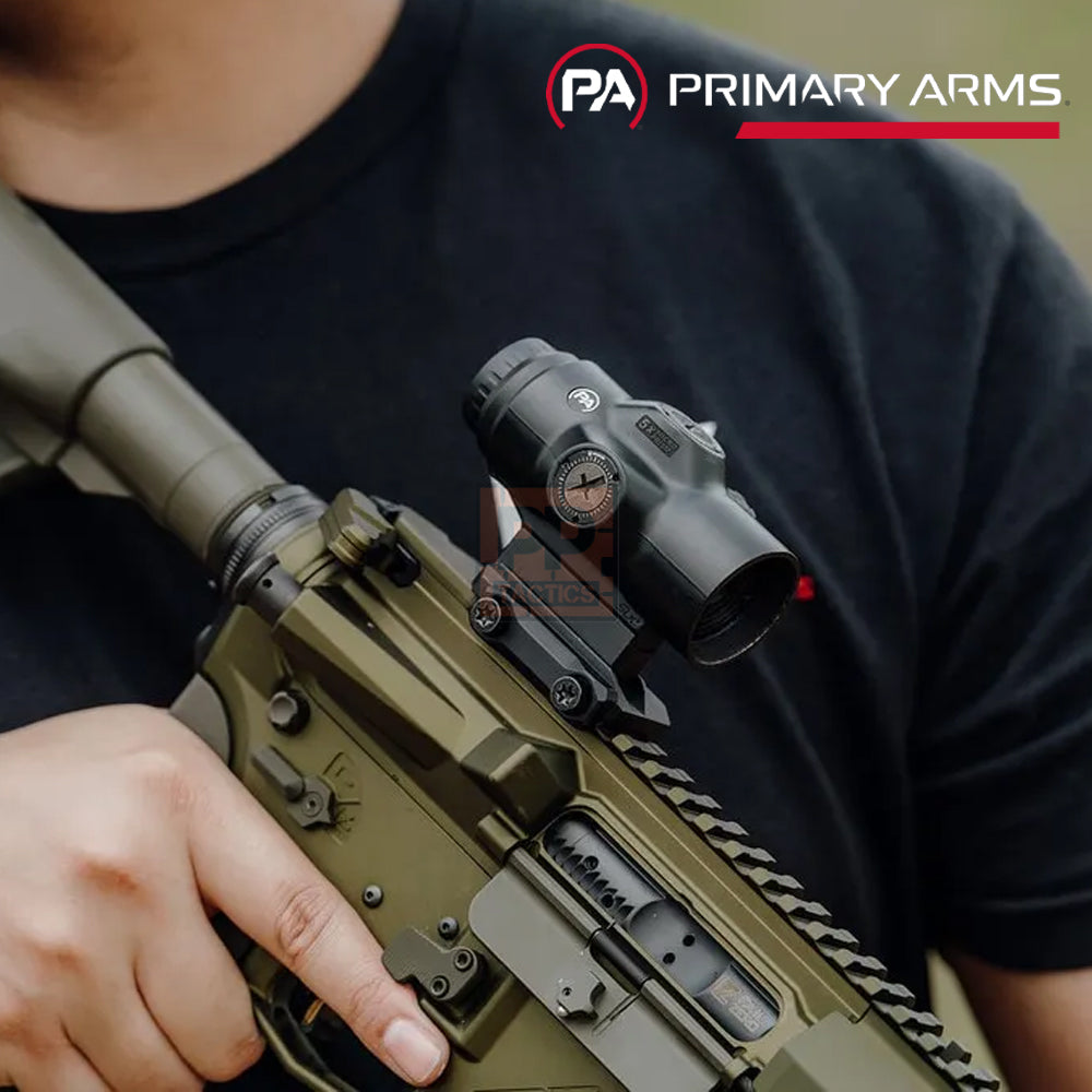 Primary Arms SLx 5X MicroPrism™ Scope - Red Illuminated ACSS Aurora 5.56/.308 Reticle - Yard