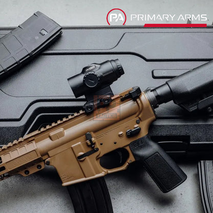 Primary Arms SLx 5X MicroPrism™ Scope - Red Illuminated ACSS Aurora 5.56/.308 Reticle - Yard