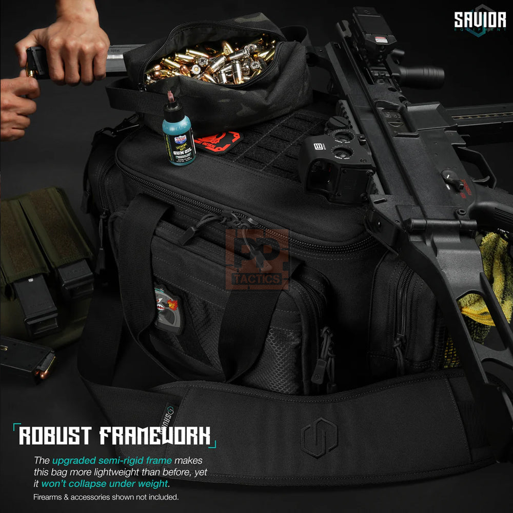 Savior Specialist - Range Bag w/ 3 Pistol Sleeves