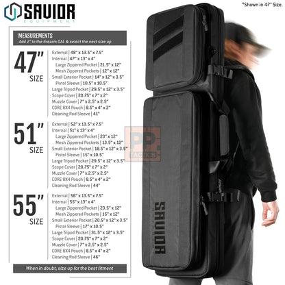 Savior Specialist LRP Rifle Case - 47"/51"/55"