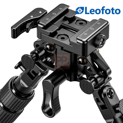 Leofoto BIP-C1(Forged Pattern) Low- to Mid-Height Multi-Functional Hunting Bipod