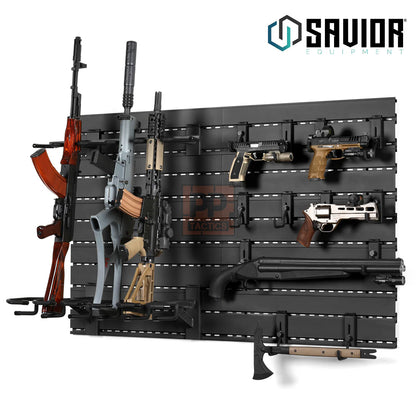 Savior Wall Rack System - 10 Panel Kit W/ Attachments