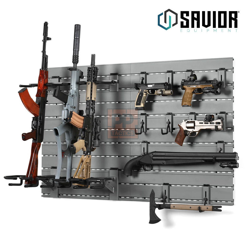 Savior Wall Rack System - 10 Panel Kit W/ Attachments