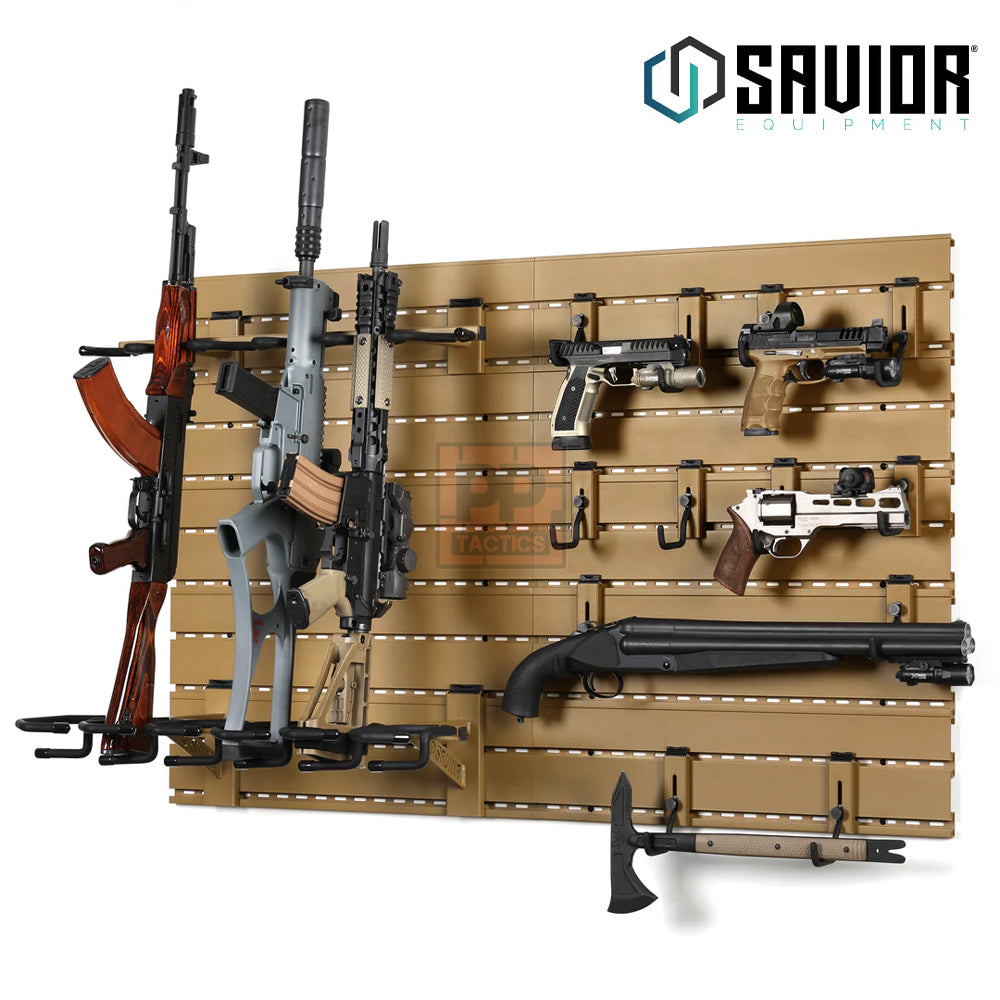Savior Wall Rack System - 10 Panel Kit W/ Attachments